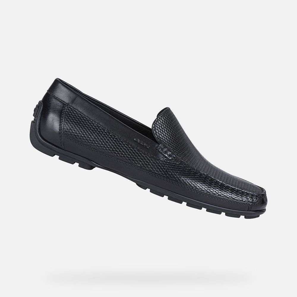 Geox Erkek Loafers Siyah - Moner - NUI-690375